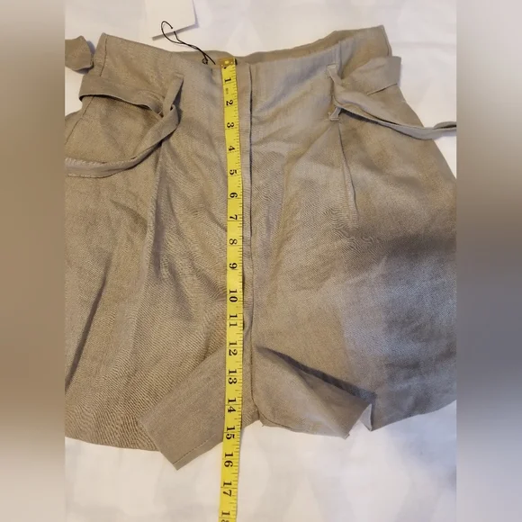 NWT Zara Short Women's Beige Size Small - Picture 3 of 10